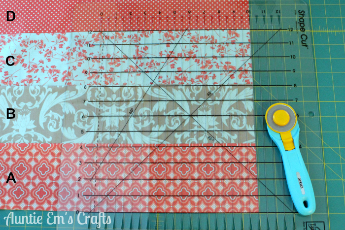 Weekend Coin Quilt Tutorial by AuntieEmsCrafts.com