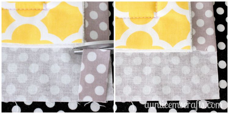 Grab any two fat quarters and some scrap batting. In about an hour, you can make yourself a large hot pad for your hot foods. Tutorial available on AuntieEmsCrafts.com