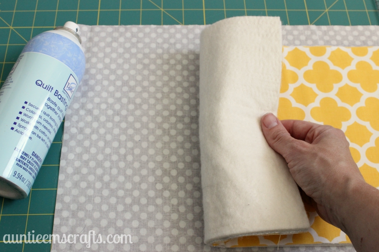 Grab any two fat quarters and some scrap batting. In about an hour, you can make yourself a large hot pad for your hot foods. Tutorial available on AuntieEmsCrafts.com