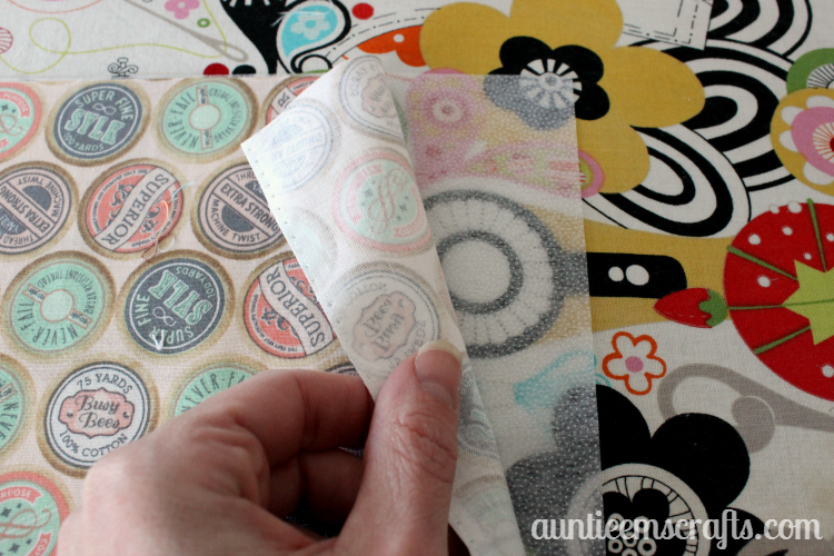 Make an easy composition notebook cover with this tutorial by AuntieEmsCrafts.com. These are great for gifts and craft shows! 