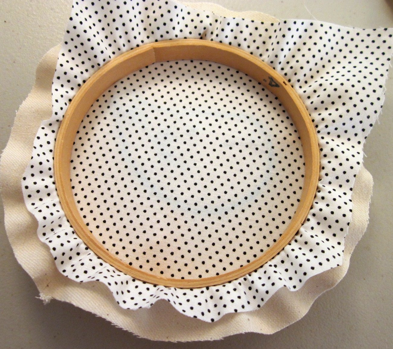 DIY Tutorial : Framed Embroidery Hoops, Copyright 2011 Lova Revolutionary