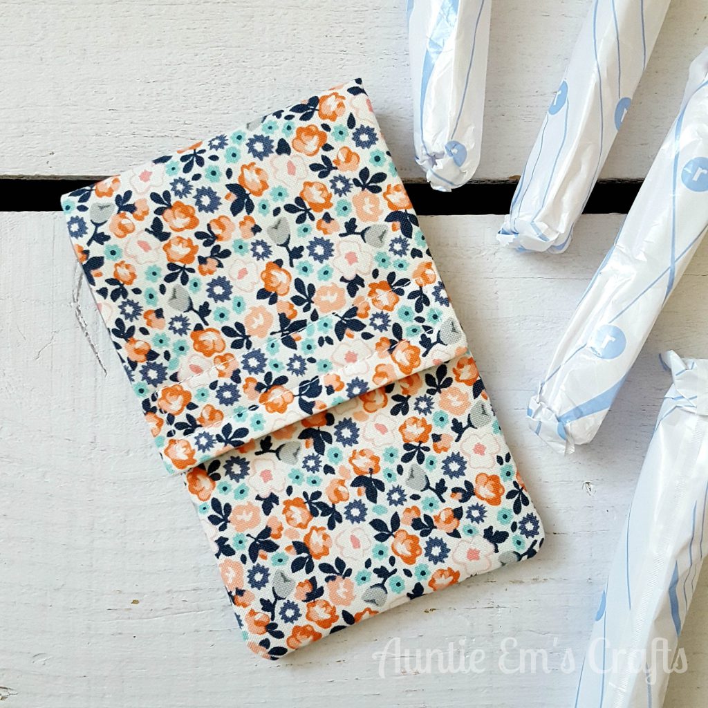 Tampon Pouch Pattern | AuntieEmsCrafts.com