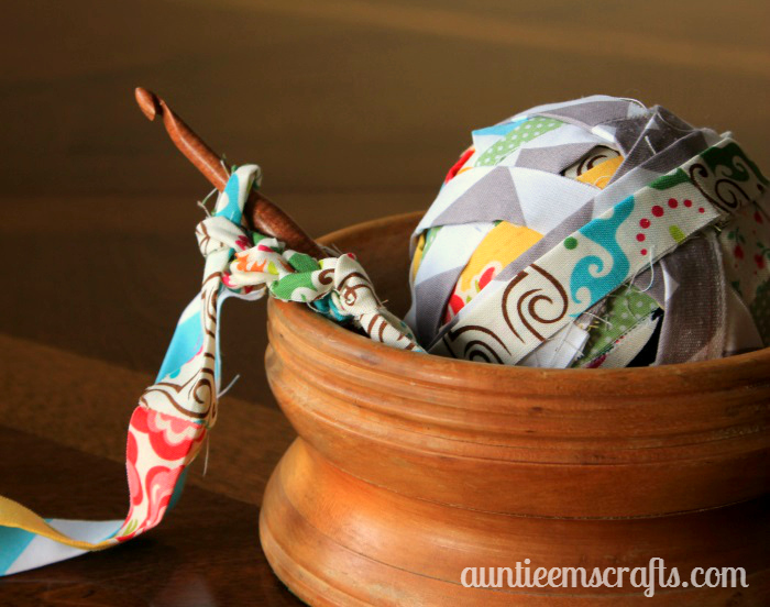 Fabric Yarn from Scraps